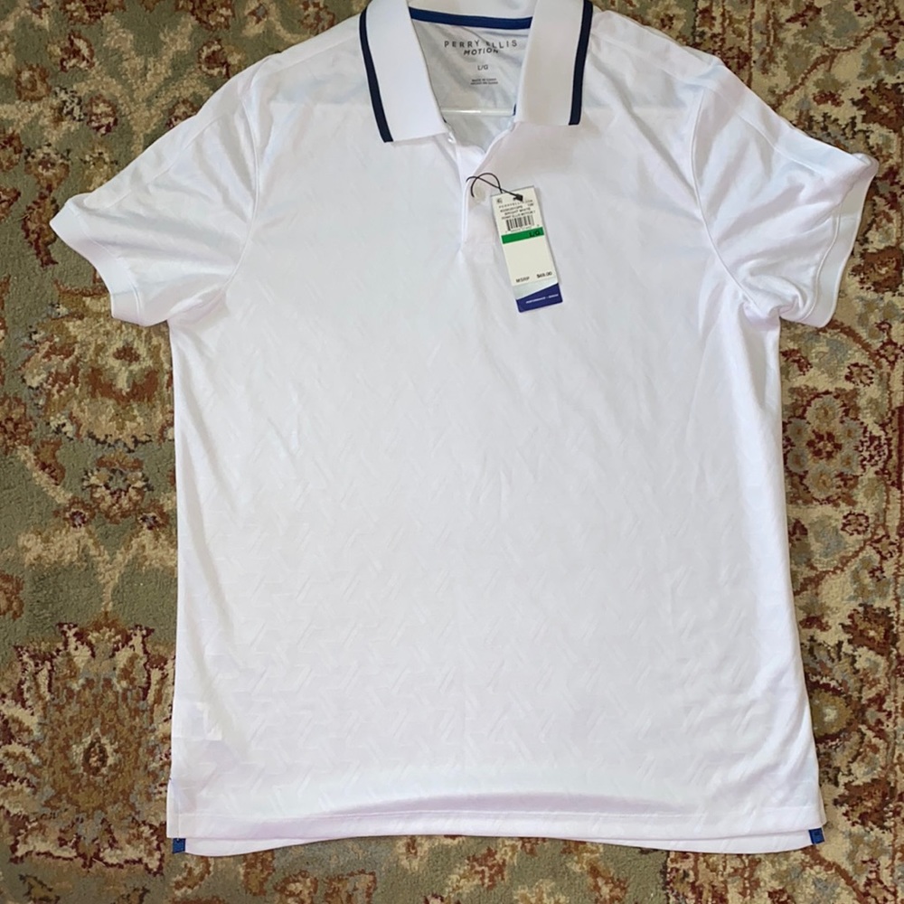 Perry Ellis Motion Polo Size Large